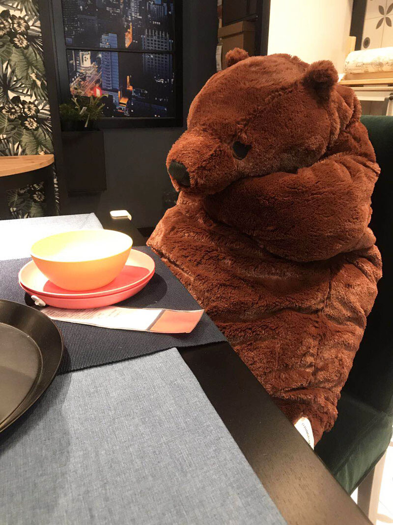 djungelskog bear size